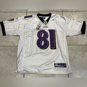 Anquan boldin Baltimore ravens football jersey size 48 Reebok on field NWT